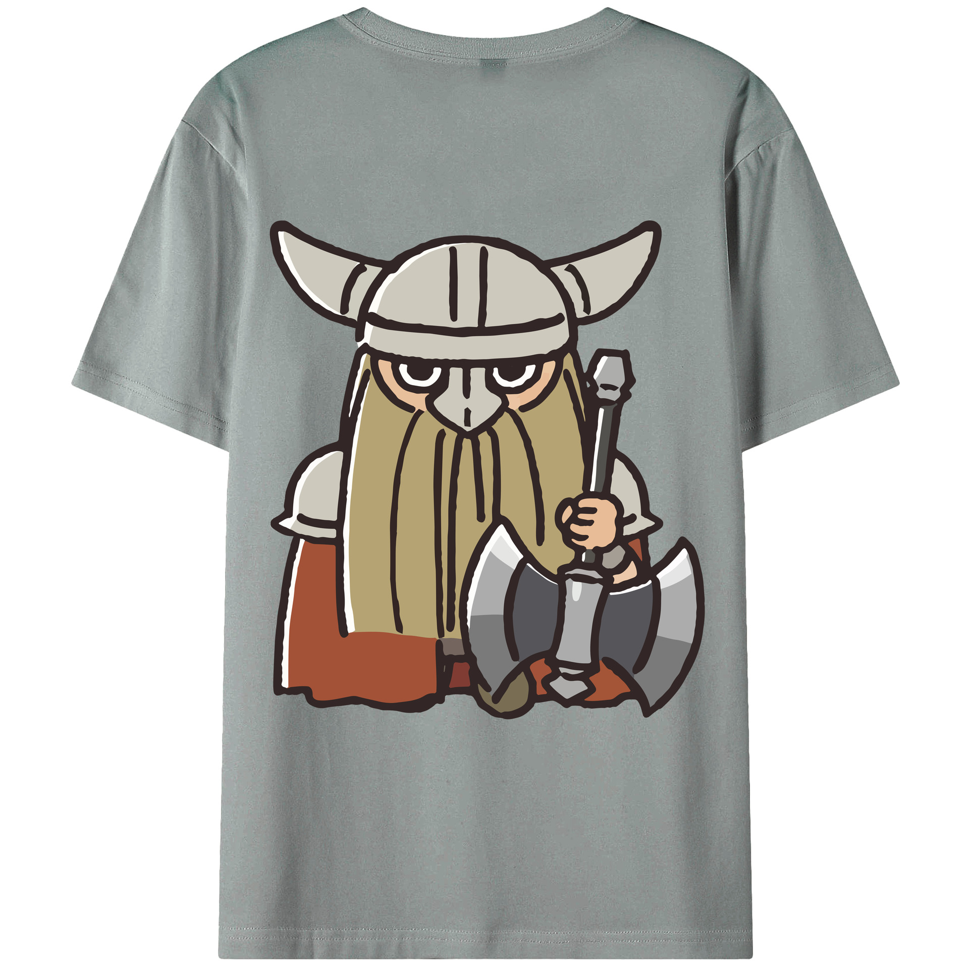 （画像用） 葬送のフリーレン Frieren 綿100％ メンズ半袖Tシャツ（バックプリント） 通気性